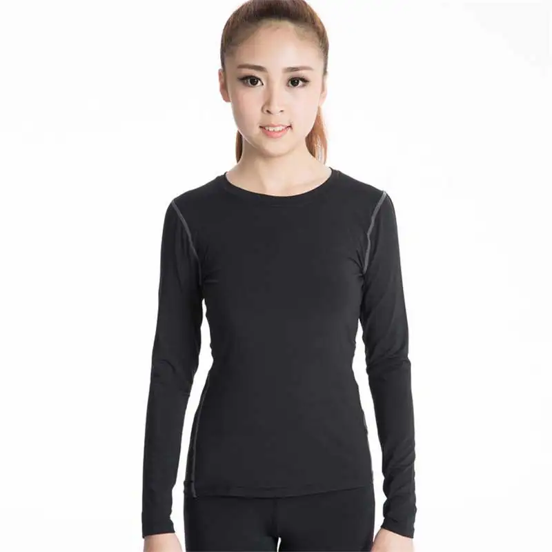 Women Pro Quick Dry Compress Fitness Sporting Top Exercise Runs Yogaing