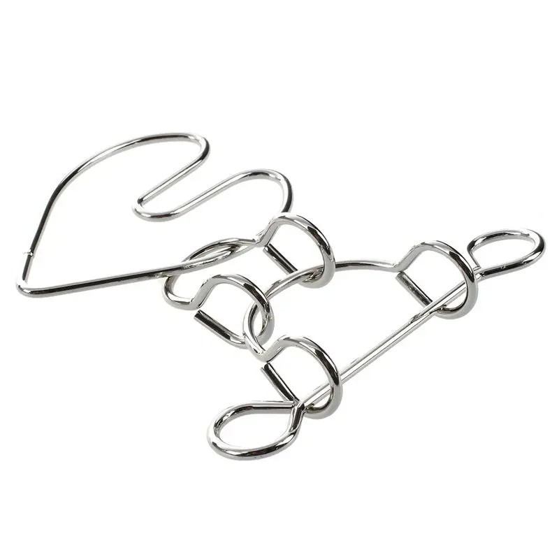  Heartbreak Wire Brain Teaser Metal Puzzle Developing educational toys Kids Toy Baby Education Playt - 33049267979