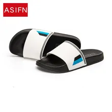 ASIFN/тапочки для мужчин и женщин; нескользящая домашняя обувь; летние домашние сандалии; 5 цветов