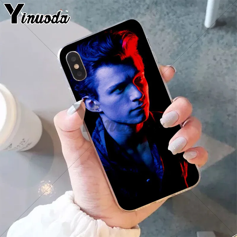 Yinuoda توم هولندا لينة قذيفة الهاتف غطاء ل أبل فون 8 7 6 6 S زائد X XS ماكس 5 5 S SE XR غطاء