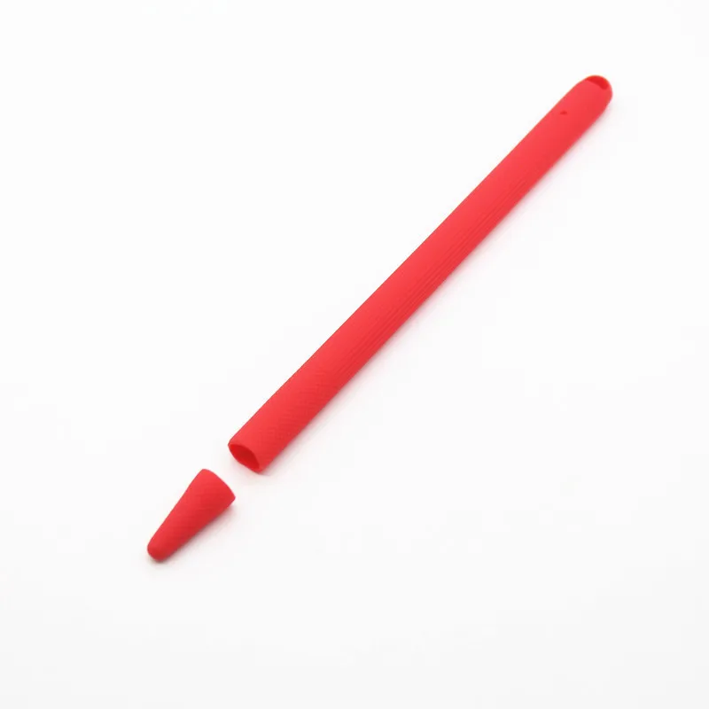 50 шт Мягкий силиконовый держатель чехол для Apple Pencil 2 iPencil 2 резиновая кожаная крышка для iPad pro ipencil2 Защитная крышка