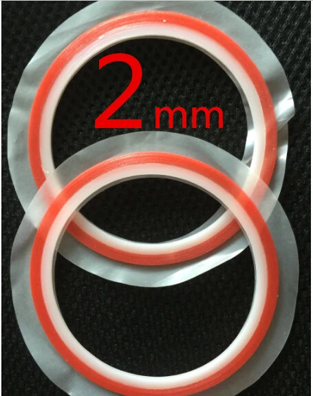 2roll 2 Red High Strength Acrylic Gel Adhesive Double Sided Tape/ Adhesive Tape Sticker For Phone LCD Screen _ - AliExpress Mobile