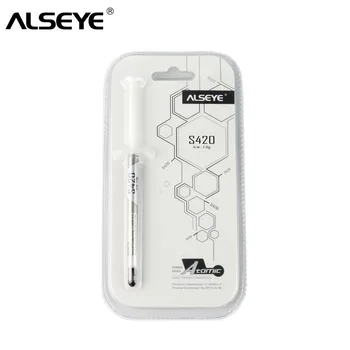 

ALSEYE Thermal Grease White CPU Cooler Thermal Pasta Compound for Radiator / Heatsinks / GPU cooler