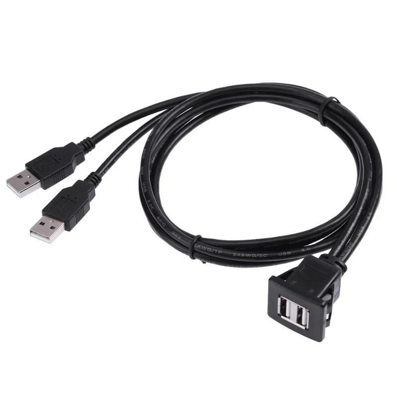 Color: Round 2m Calvas 1m 2m Charging Male To Female USB 2.0 Extension Cable Car Spare Part Dash Board Multifunction Transfer Socket Panel Flush Mount Color: Round 2m Calvas 1m 2m Charging Male To Female USB 2.0 Extension Cable Car Spare Part Dash Board Multifunction Transfer Socket Panel Flush Mount