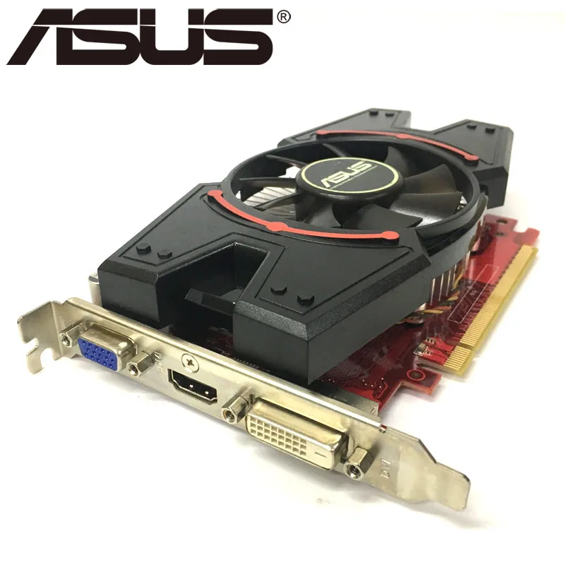 Видеокарта ASUS R7250 2GB 128Bit GDDR3, видеокарты для видеокарт AMD Radeon R7 250 VGA, эквивалент GT730 GT630 GTX 650