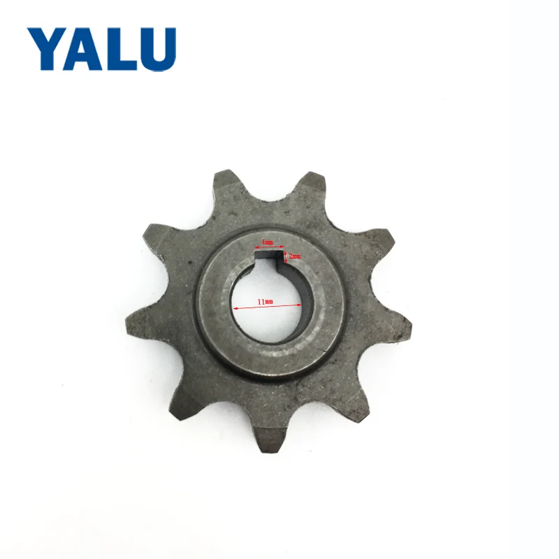 Perfect 9 Tooth Sprocket For Electric Bike Motor MY1016Z Unitemotor MY1018 Original 9T Sprocket Electric Scooter Engine Sprocket For 410 0 Perfect 9 Tooth Sprocket For Electric Bike Motor MY1016Z Unitemotor MY1018 Original 9T Sprocket Electric Scooter Engine Sprocket For 410 0