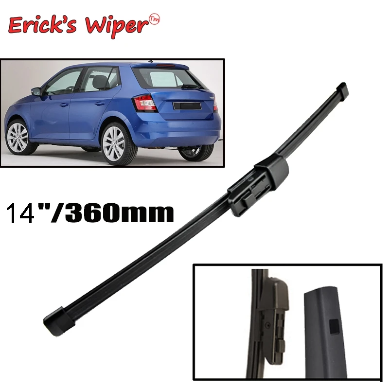 

Erick's Wiper 14" Rear Wiper Blade For Skoda Fabia Hatchback NJ 2015 2016 2017 2018 2019 2020 Windshield Windscreen Rear Window
