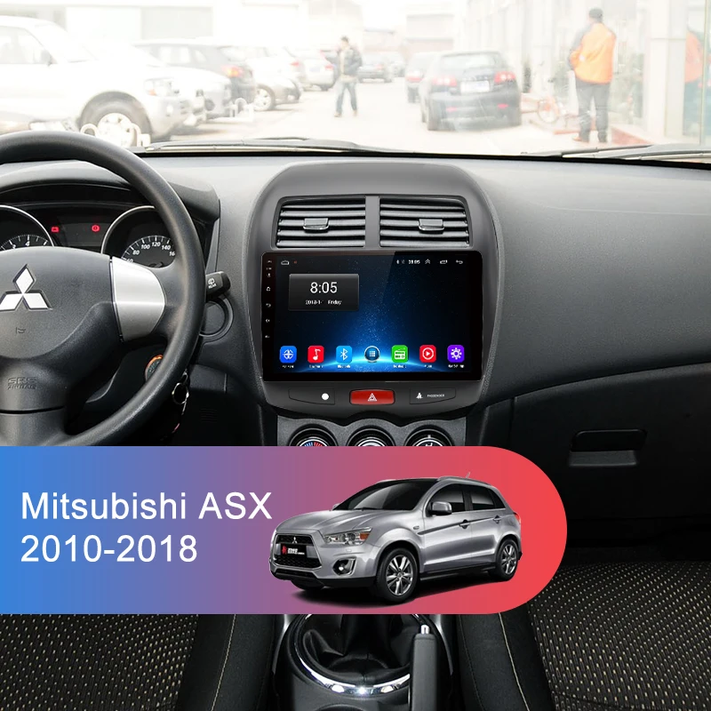 Discount Junsun V1 2G+32G Android 8.1 For Mitsubishi ASX 2010-2018 Car Radio Multimedia Video Player Navigation GPS 2 din dvd 1