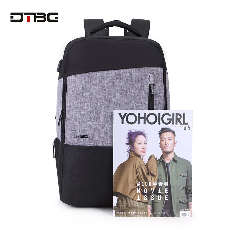 

Fashion Black Gray Patchwork Backpack School Backpacks for Teenager Girls Boys 17.3" Laptop Travel Bags College Mochila Escolar