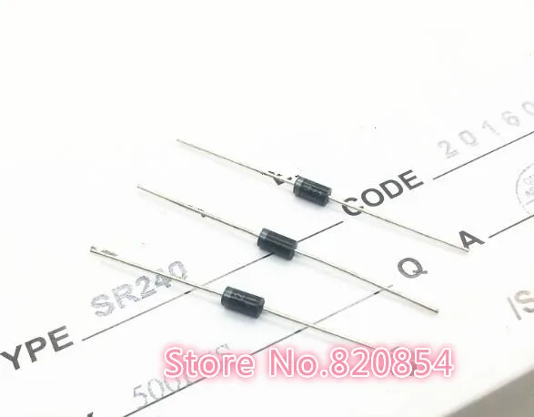 

20pcs/lot SR240 SB240 2A/40V DO-15
