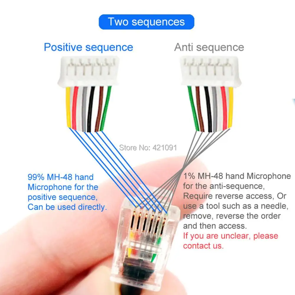 Amazon.com: Aimtobest MH-48 Microphone Mic Cable Cord