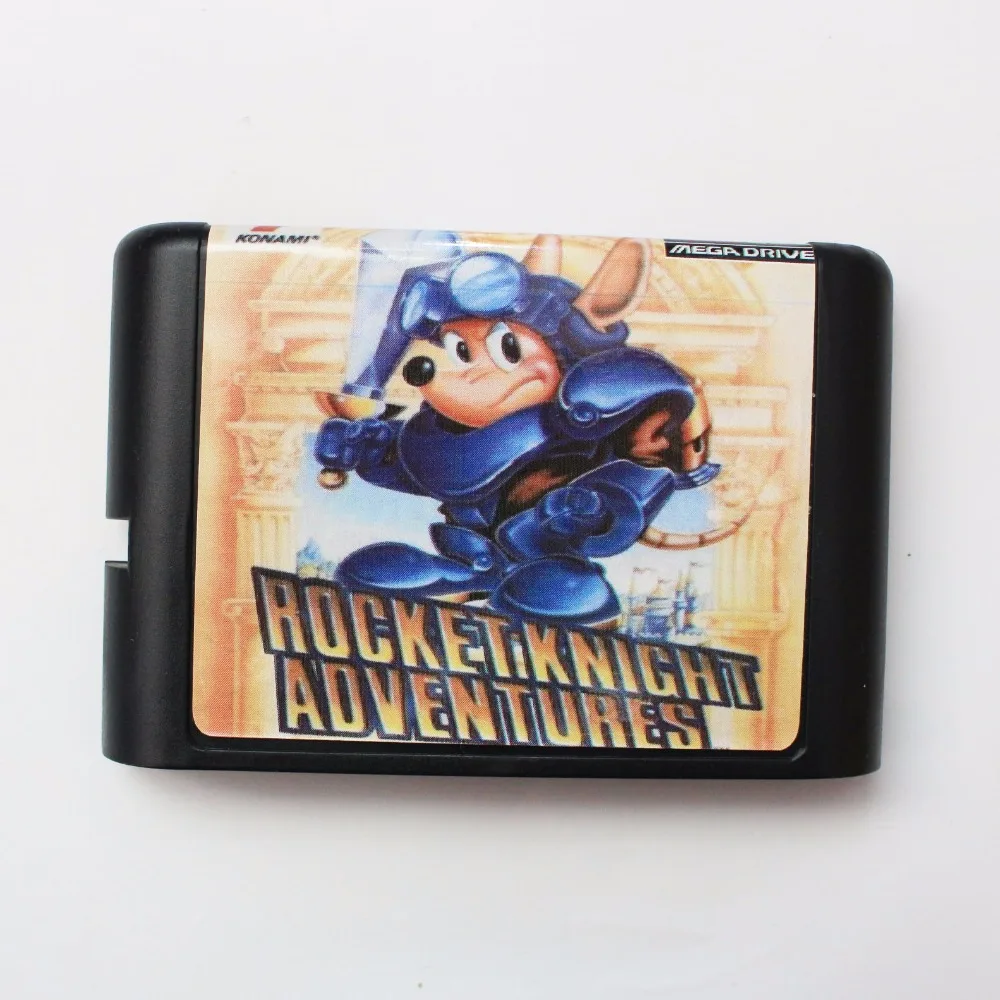 Rocket Knight adventures 16 bit sega MD игровая карта для sega Mega Drive для Genesis