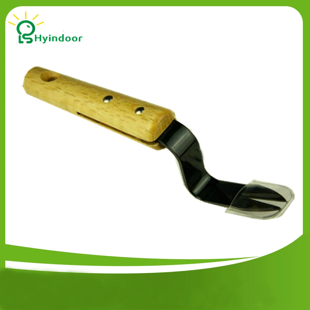 

Garden Weding Tool Yard Weeder Lawn Tool Drill Shovel Weed Remover with Wooden Handle
