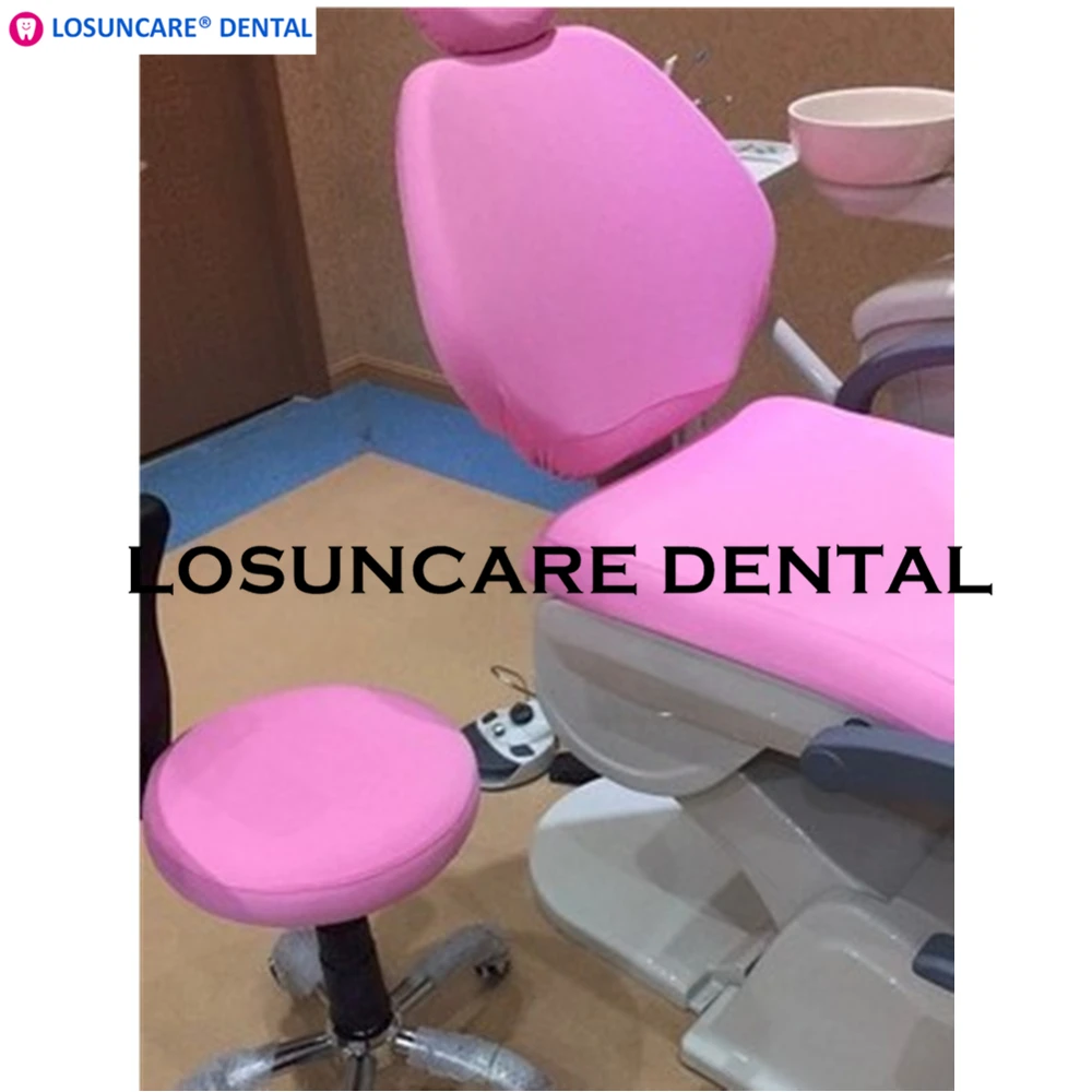 LOSUNCARE 4 шт./компл. Эластичный Защитный чехол для стоматологического стула 5 цветов