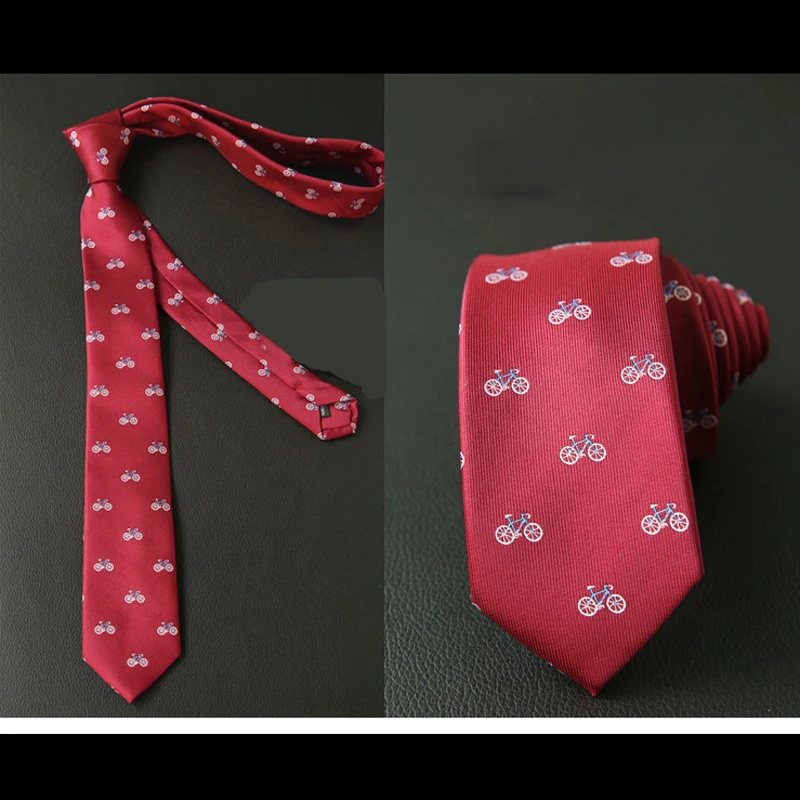 Мужская и женская узкая версия галстука Корейская версия 6 см Британский галстук животное Модный повседневный студенческий колледж Ветер - Цвет: 023