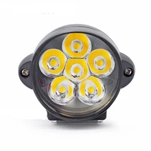 2018 новые 1200LM светодиодный мотоцикл лампа фары самокатов Spotlight DRL мотоцикл рабочих свет аксессуар 12 В 24 В 6500 К белый