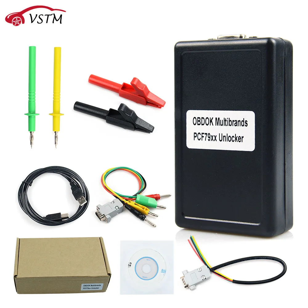 Новинка 2019 VSTM OBDOK Multibrands PCF79xx Unlocker или обновляемые использованные