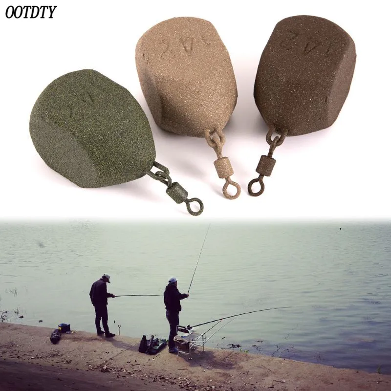 

OOTDTY Lead Weight Fishing Sinker Geometric Shape Special Professional Carp Tackle Sea Fishing Accessories 71g/85g/99g/127g/142g