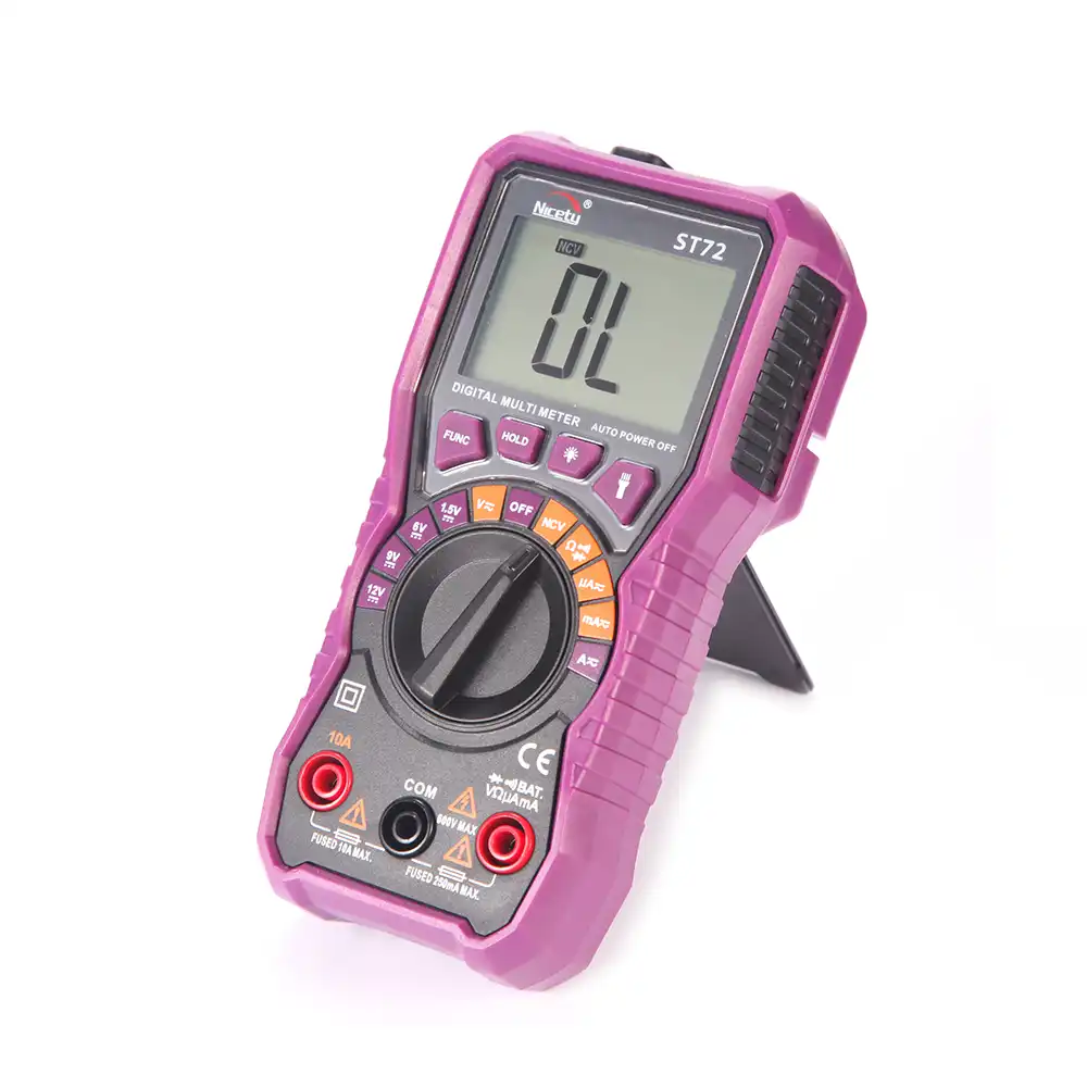 Цифровой мультиметр Nicetymeter ST72 многометровый переменный ток постоянный истинный