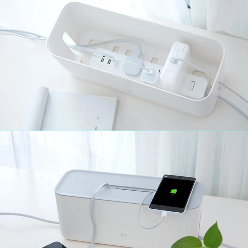 Xiaomi Smart power Strip розетка, коробка для хранения, пылеизоляция, органайзер, контейнер, шнур питания, розетка, коробка для хранения