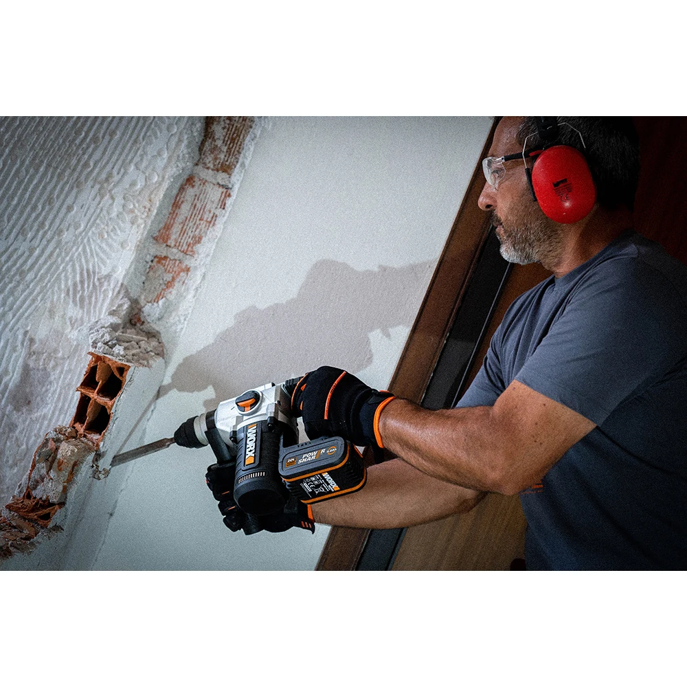 Перфоратор аккумуляторный WORX WX392.9 без АКБ и ЗУ
