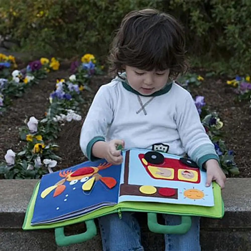 

Baby Toys Soft Cloth Books Baby Intelligence Development Infant Educational Learning Toys