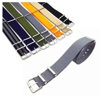

18/20/22mm Nylon Watch Watchbands Woven Straps Bands Buckle Belt Smart Military Pin Straps For Watch Strap Nylon Men Wrist
