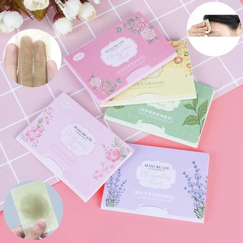 

100Pcs Facial Oil Blotting Papers Oil Absorbing Sheets Face Cleanser Acne Treatment Deep Cleansing Breathable Oil Control Tool