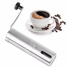 Manual Coffee Grinder 304 Stainless Steel Hand Burr Mill Grinder Ceramic Corn Coffee Grinding Machine 300G Manual Coffee Grinder 304 Stainless Steel Hand Burr Mill Grinder Ceramic Corn Coffee Grinding Machine 300G