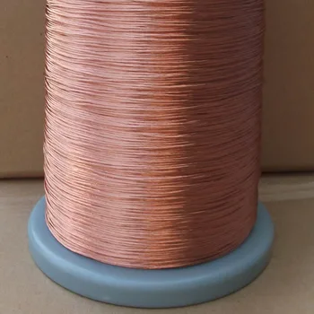 

0.07x10 strands, 50m/pc, Litz wire, stranded enamelled copper wire / braided multi-strand wire