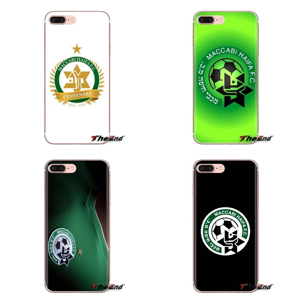 Phone Shell Covers Israeli Football Club Maccabi Haifa For Samsung Galaxy S3 S4 S5 Mini S6 S7 Edge S8 S9 S10 Plus Note 3 4 5 8 9 |
