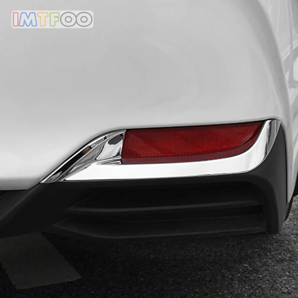 

IMTFOO CAR TAIL FOG LIGHTS TRIM BEZEL MOLDING GARNISH FOR TOYOTA AVALON 2018 2019 ACCESSORIES CAR STYLING