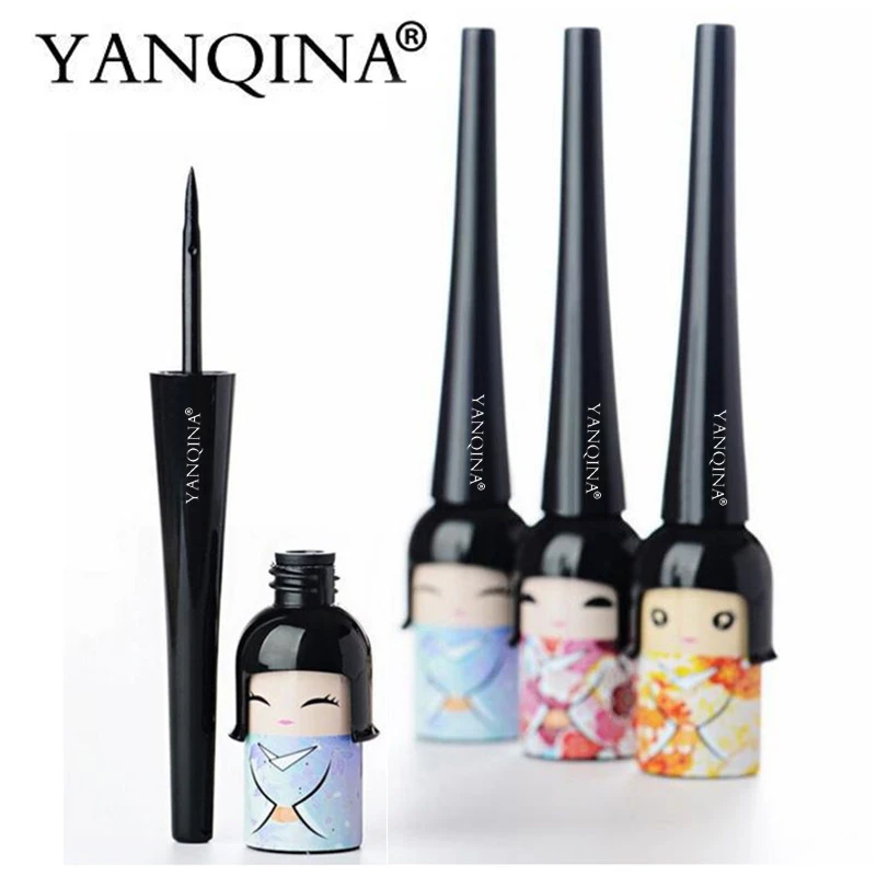 Beauty japanese doll Black long lasting Eyeliner Liquid Eye Liner Pen