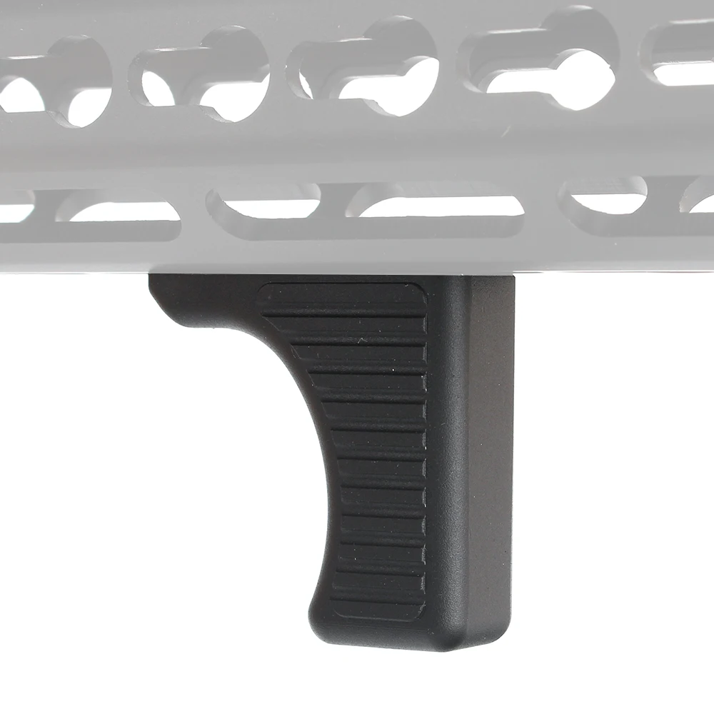 ohhunt-Tactical-Hunting-Keymod-Rail-Handguard-Hand-Stop-Handstop-Barricade-Rest-Standard-Interface-Aluminum-Black-Tan (1)