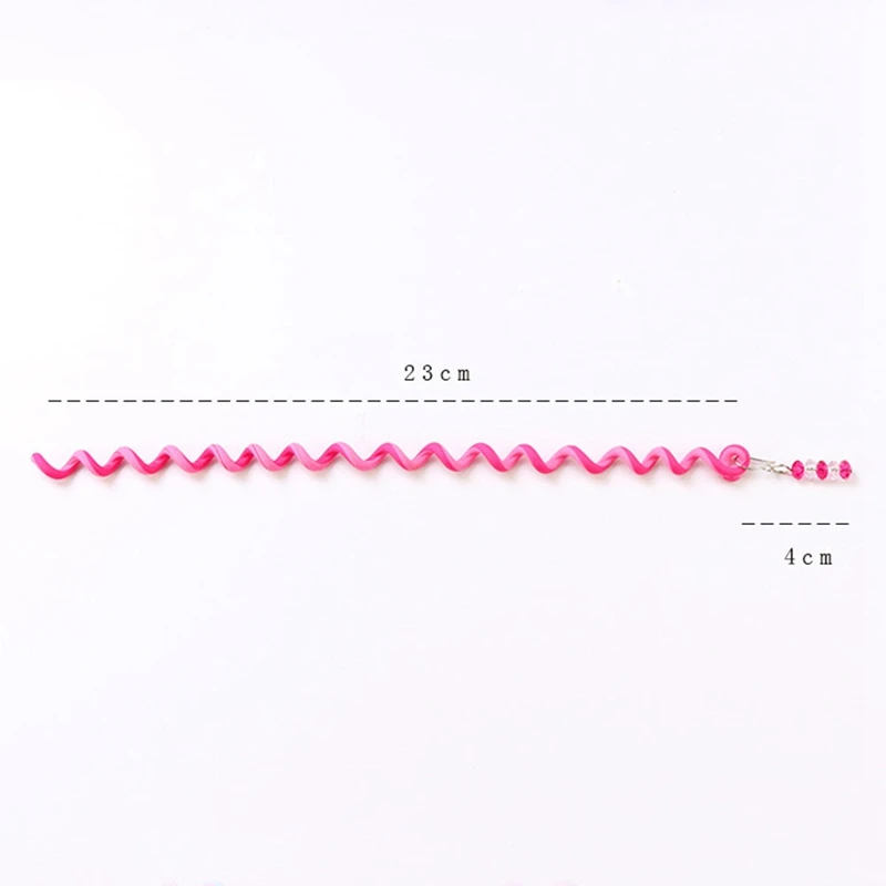 6pcs/Lot Fashion Girls Hair Bands Colorful Long Elastic Hair Rings Hairwear Children Gift Girls Curling Hair Tools Accessories