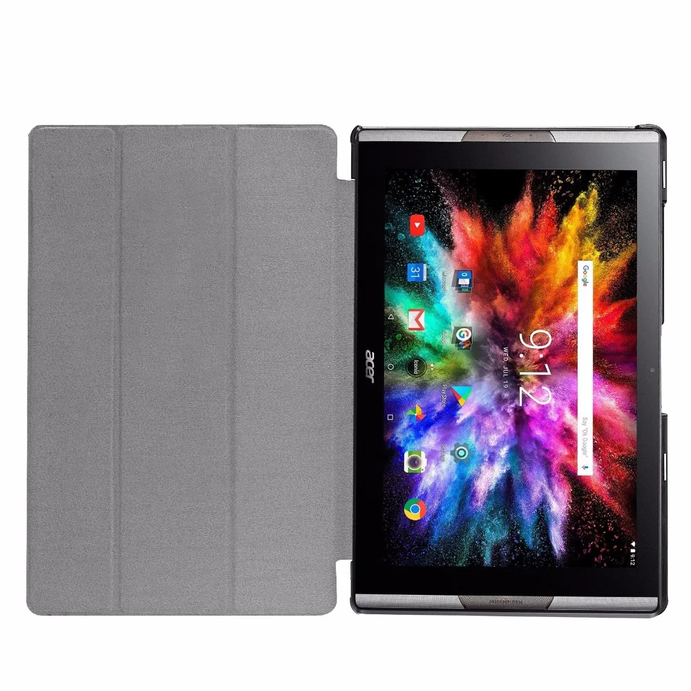 Чехол книжка для Acer Icona One 10 чехол планшета Iconia 1 дюйма из искусственной кожи с