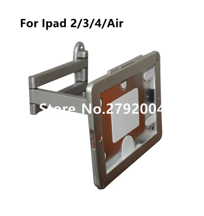 Almofada de Bloqueio de Exibição de Segurança Suporte para Ipad Elástica Portátil Flexível Ipad Wall Mount Flat Tablet Case Seguro 2 Antifurto - 3 4 ar 9 High Quality Segurança e Proteção