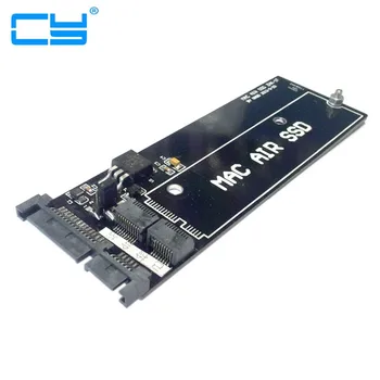 

For MacBook Air SSD HDD to SATA 22Pin Hard Disk Cartridge Enclosure Drive PCBA adapter card
