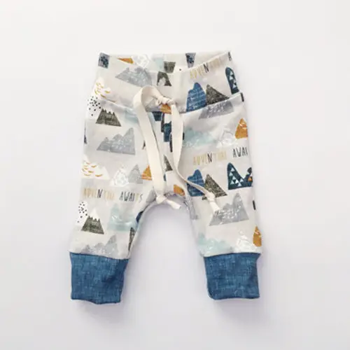 Одежда для новорожденных девочек и мальчиков топы с длинными рукавами, хлопковая футболка милые штаны Модный комплект одежды из 3 предметов