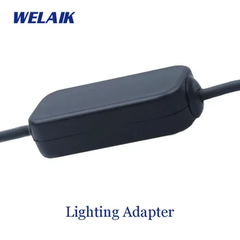 

WELAIK Lighting-adapter Savior-Of The-Low-wattage-LED Lamp-Black Plastic-Materials-LA101