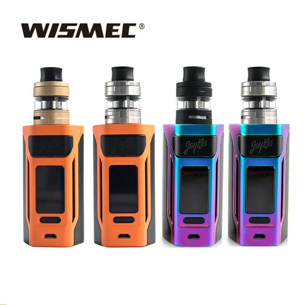 Оригинальный Wismec рел RX2 20700 TC коробка мод и 2 мл Eleaf Elllo S выход бака 200 Вт VW/TC/TCR режим