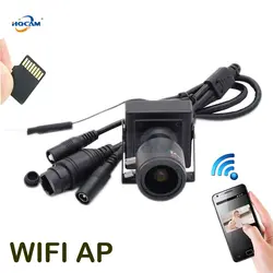 HQCAM 720 P 960 P 1080 P Мини WI-FI IP Камера P2P слот для карты SD WI-FI Точка беспроводного доступа мини IP зум-объектив камеры отдых и мягкая антенна camhi