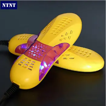 NTNT 220V 10W EU plug Race car shape voilet light shoe dryer foot protector boot odor Deodorant device shoes drier heater