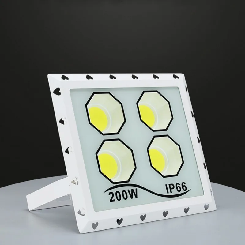 

1PCS Waterproof IP66 LED Flood Light 100W 150W 200W 300W 400W FloodLight 85- 265V Outdoor Landscape Wall Spotlight Lamp