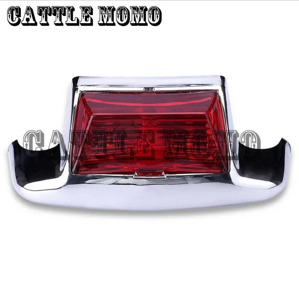 Free Shipping NEW Rear Fender Tip Light Red Lens For FLSTC Heritage