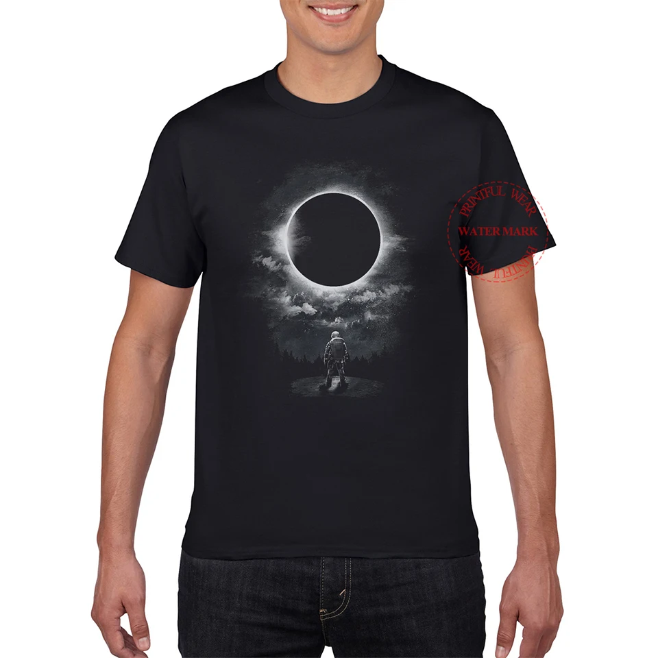 Newest-Moon-Eclipse-Print-Men-T-shirt-Fashion-Kornit-DTG-Printing-Tops ...