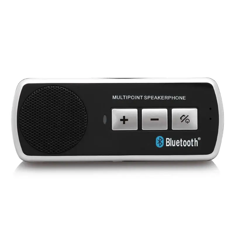 

Sun Visor Hands free Bluetooth 4.1 Car Kit Speaker Phone Auto Voice Prompt Free Hands Car Bluetooth Auto