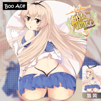 

Kantai Collection Shimakaze Anime 3D Bottom Mouse Pad Wrist rest