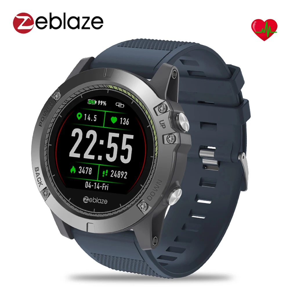Newest Zeblaze VIBE 3 HR Smart Watch IP67 Waterproof