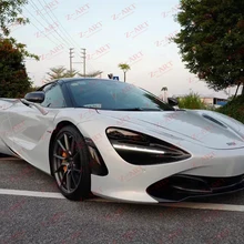 OEM из углеродного волокна передний спойлер для Mclaren 720 S сухой юбка переднего бампера из углеродного волокна для Mclaren 720 S углеродное волокно аэродинамическим комплектом